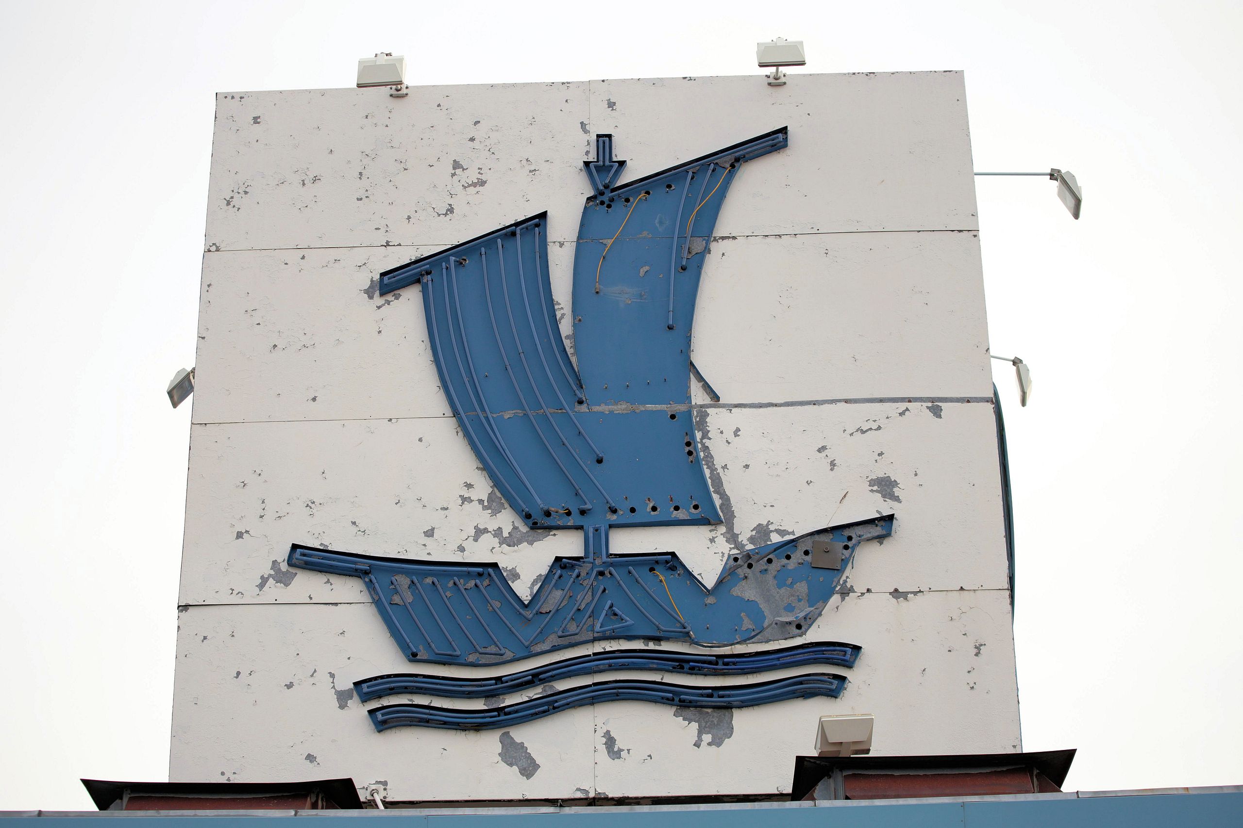 Das Logo der Werft - die Kogge