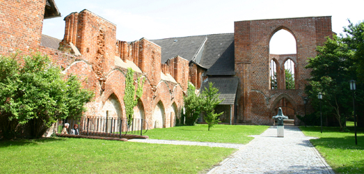 Ruinerna av Johanniskyrkan i Johannisklostret