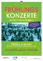 Plakat Frühlingskonzerte Musikschule