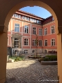 Hofseite des des nun komplett sanierten Bauamtes in der Badenstraße