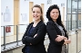 Bildrechte: HOST/Sarah Gnoth: Die studentischen Referentinnen Lisa Berthold und Franziska Gerken