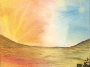 Illustration: Jessica Friedrich, Titel 'Sonne/Mond'