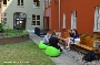 Kräuterhochbeet auf dem Hof der Stadtbibliothek, Foto: Tilman Langner