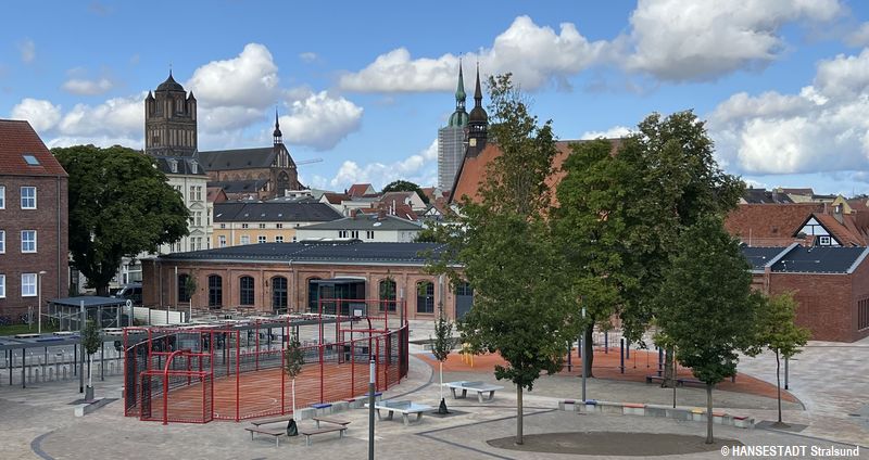 Campus am Sund - Blick auf das Frankenkronwerk Campus am Sund - Blick auf das Frankenkronwerk