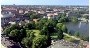 Blick auf Kiel vom Rathausturm aus