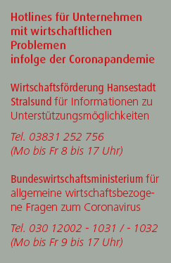 Unternehmenshotlines