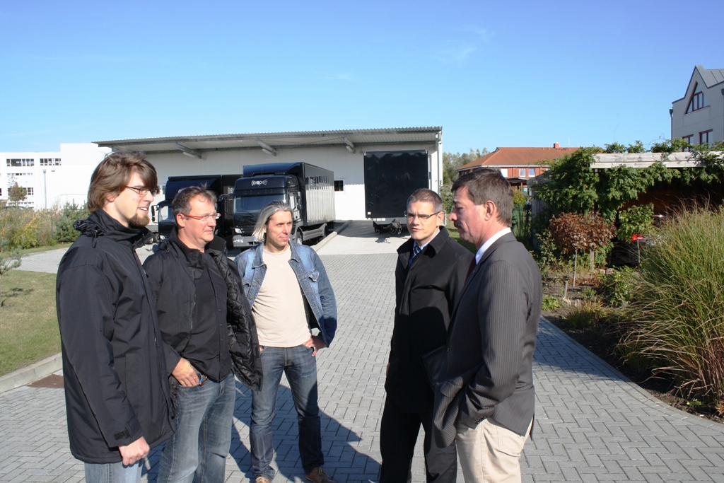 Unternehmensbesuch Sound Projekt Stralsund