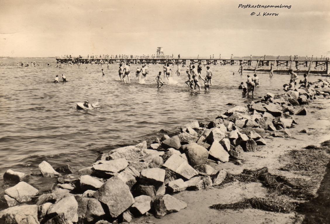 Seebadeanstalt (Historische Postkarte)