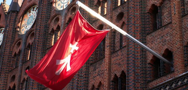 flag of the Hanseatic City of Stralsund