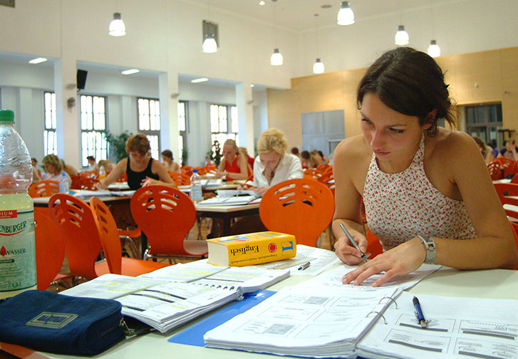 Examenstid på fackhögskolan i Stralsund